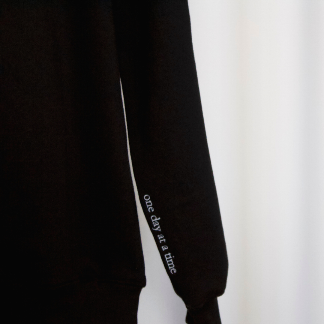 One Day At A Time Quarter Zip Sweatshirt